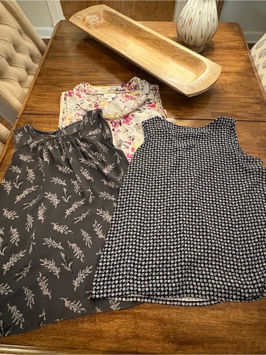 LOFT Tops - Lot of 3 Ann Taylor LOFT Sleeveless Blouses